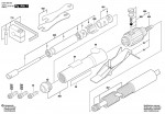 Bosch 0 607 250 203 50 WATT-SERIE Pn-Straight Grinder-Ind. Spare Parts